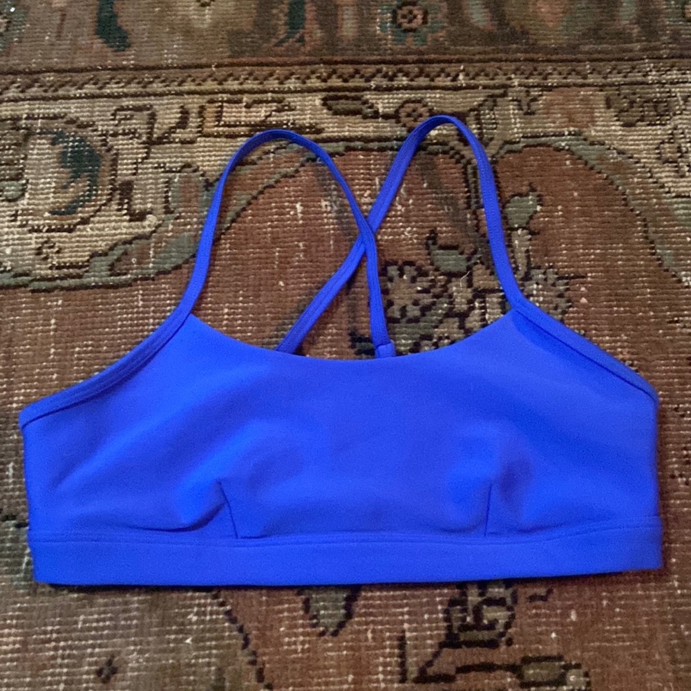 All Yoga airlift sports bra bright blue size M